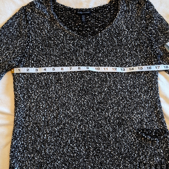 EILEEN FISHER Thick Knit Cotton Sweater - Picture 10 of 12